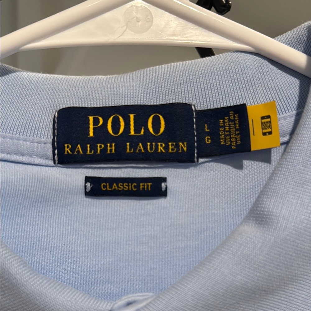 Polo by Ralph Lauren Blue Classic Polo Shirt - Picture 3 of 3